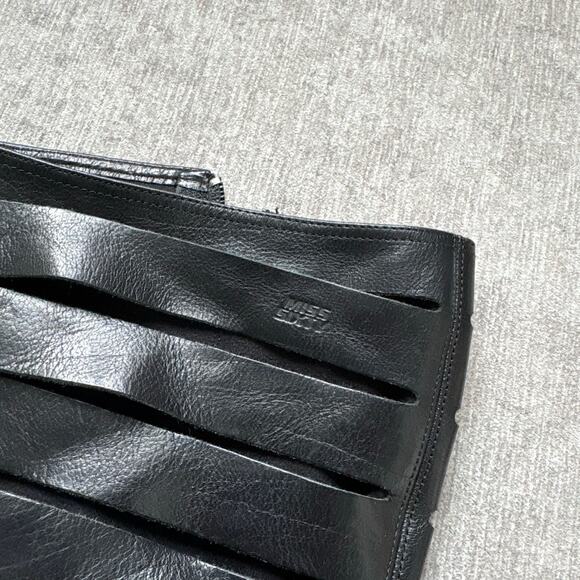 Gorgeous Rare Miss Sixty Leather Heel Black Boots - Picture 3 of 7